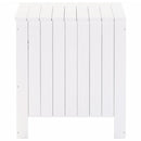 vidaXL RANA fehér tömör fenyőfa tárolóláda fedéllel 60 x 49 x 54 cm