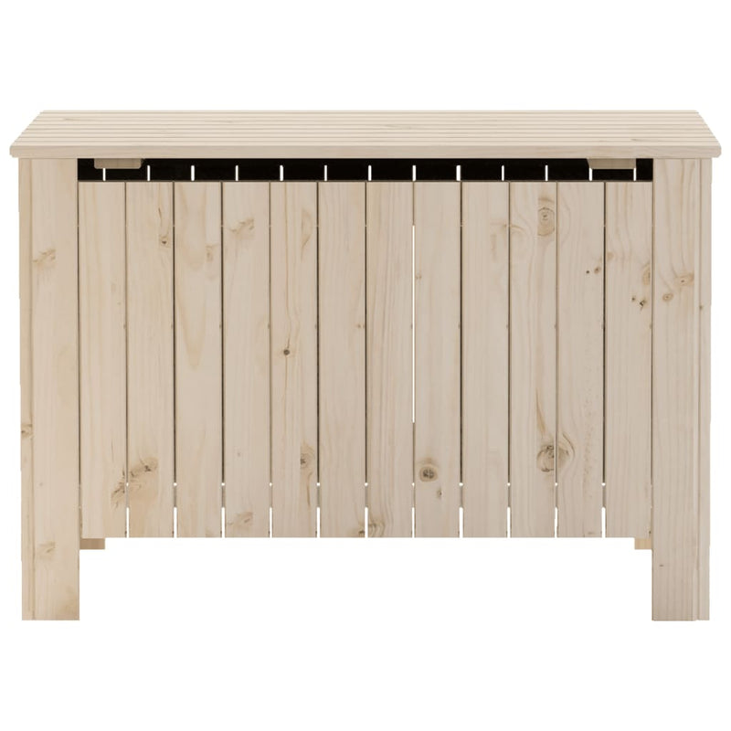 vidaXL RANA tömör fenyőfa tárolóláda fedéllel 80 x 49 x 54 cm