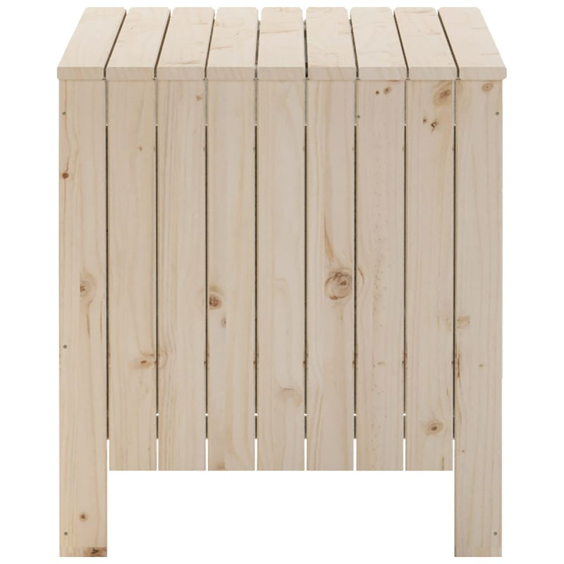 vidaXL RANA tömör fenyőfa tárolóláda fedéllel 80 x 49 x 54 cm