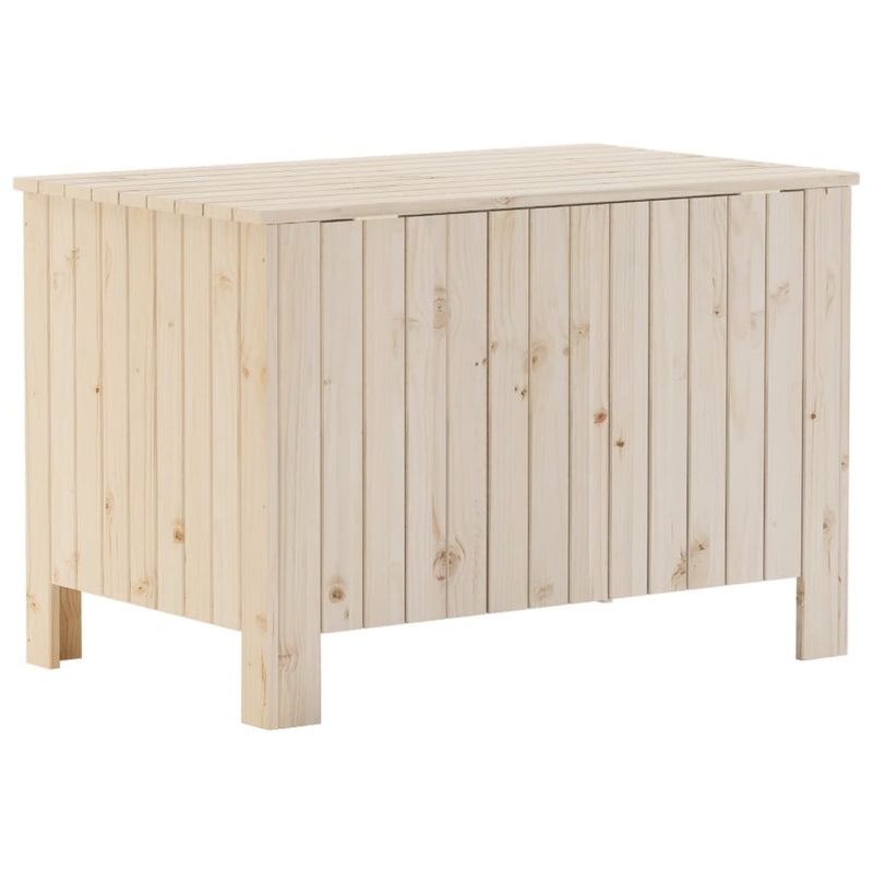 vidaXL RANA tömör fenyőfa tárolóláda fedéllel 80 x 49 x 54 cm