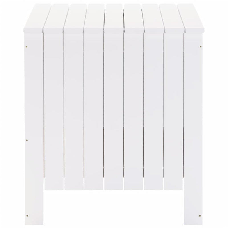 vidaXL RANA fehér tömör fenyőfa tárolóláda fedéllel 80 x 49 x 54 cm
