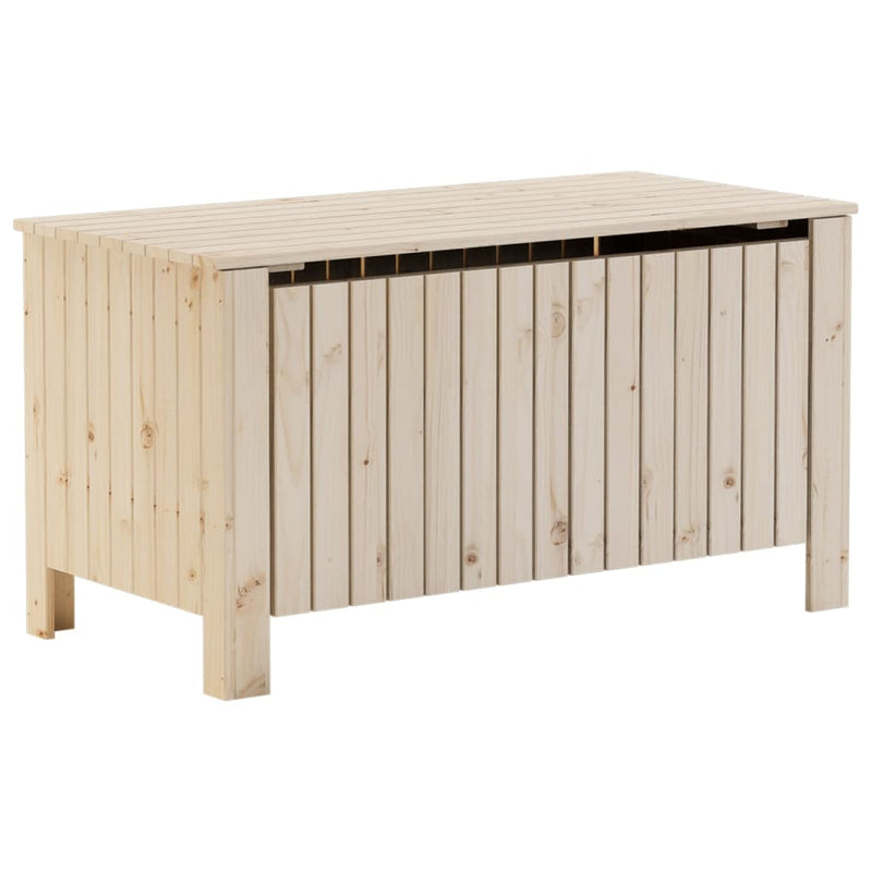vidaXL RANA tömör fenyőfa tárolóláda fedéllel 100 x 49 x 54 cm