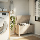 vidaXL RANA tömör fenyőfa tárolóláda fedéllel 100 x 49 x 54 cm