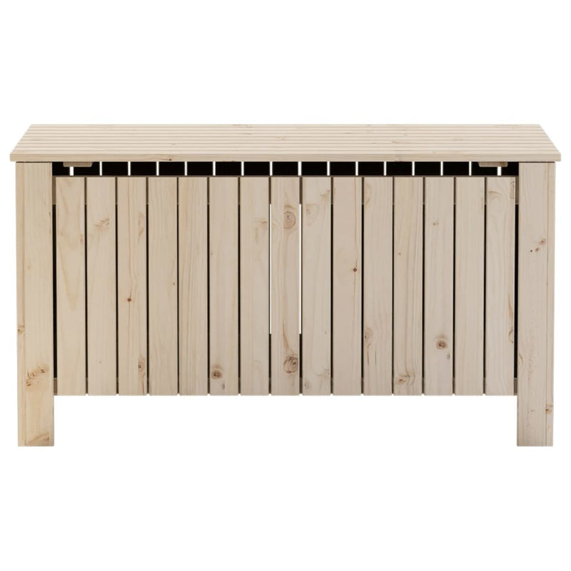 vidaXL RANA tömör fenyőfa tárolóláda fedéllel 100 x 49 x 54 cm