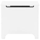 vidaXL RANA fehér tömör fenyőfa tárolóláda fedéllel 60 x 49 x 54 cm