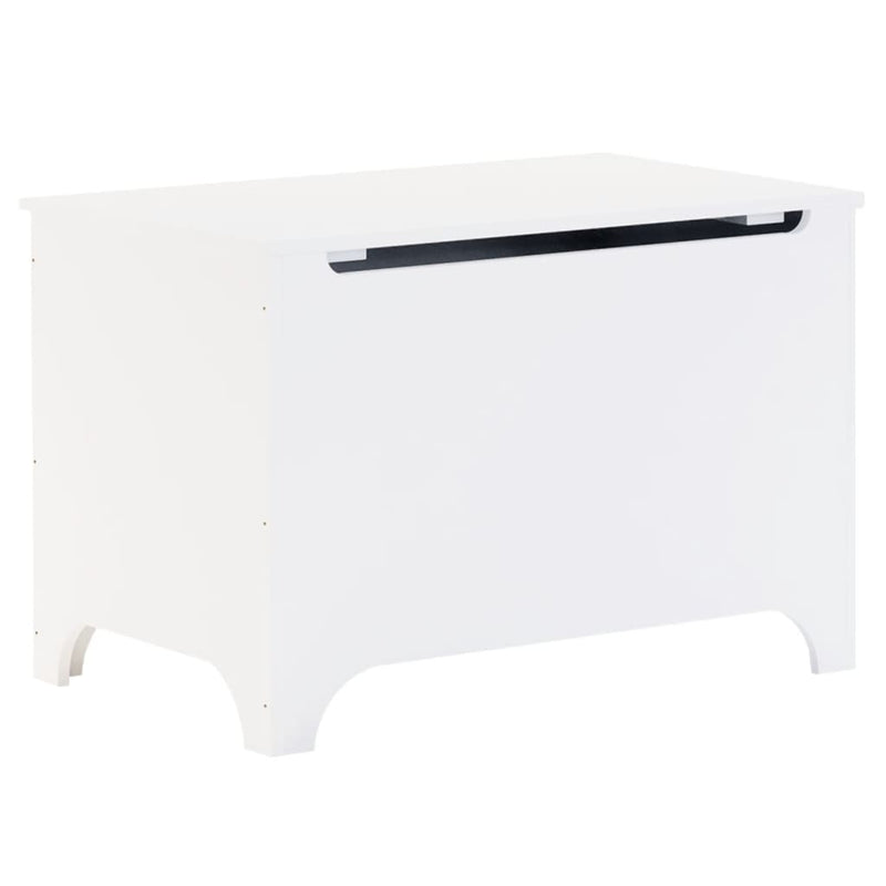 vidaXL RANA fehér tömör fenyőfa tárolóláda fedéllel 80 x 49 x 54 cm