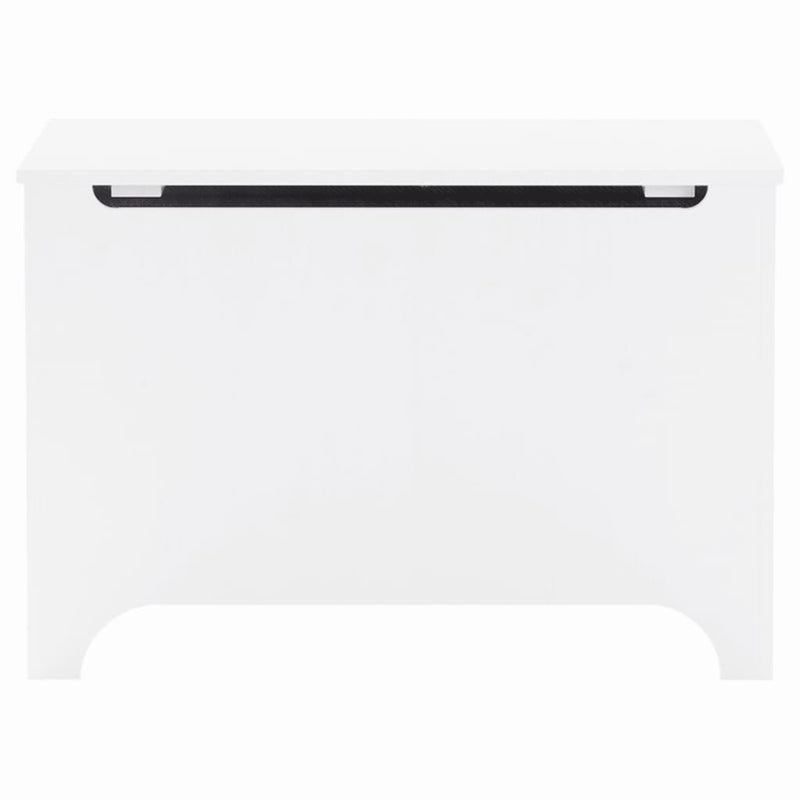 vidaXL RANA fehér tömör fenyőfa tárolóláda fedéllel 80 x 49 x 54 cm