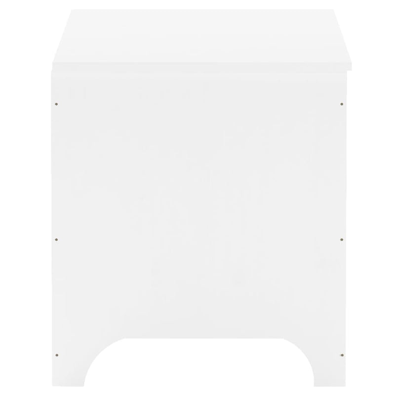 vidaXL RANA fehér tömör fenyőfa tárolóláda fedéllel 80 x 49 x 54 cm