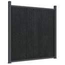 vidaXL szürke WPC kerítéspanel 180 x 186 cm