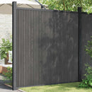 vidaXL szürke WPC kerítéspanel 173 x 186 cm