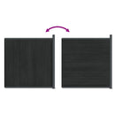 vidaXL szürke WPC kerítéspanel 173 x 186 cm