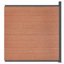 vidaXL barna WPC kerítéspanel 173 x 186 cm
