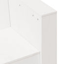 vidaXL fehér tömör fenyőfa kerti kanapé 79 x 60 x 62 cm