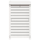 vidaXL fehér tömör fenyőfa ültetőasztal polccal 82,5 x 50 x 86,5 cm