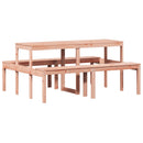 vidaXL tömör duglászfenyő piknik asztal 160 x 134 x 75 cm