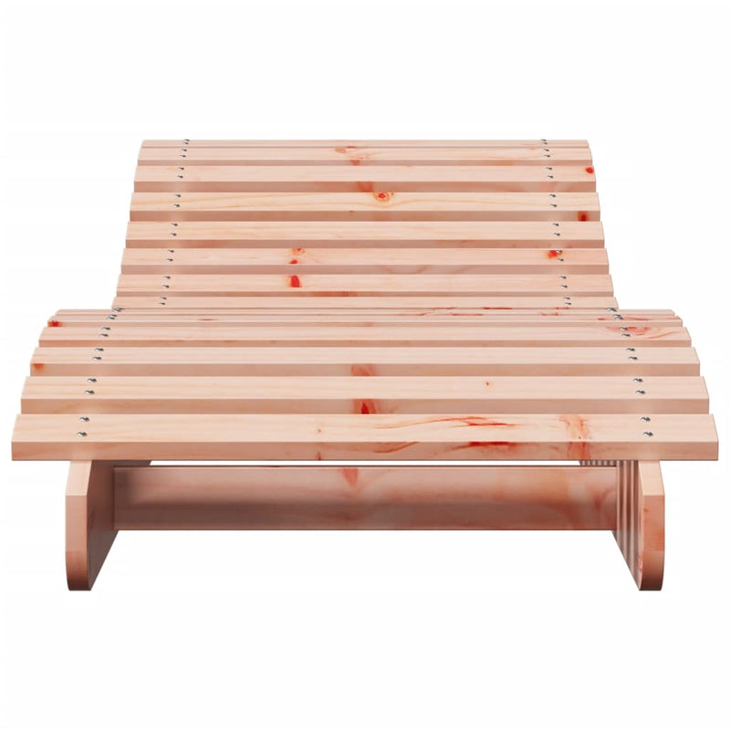 vidaXL tömör duglászfa napozóágy 205 x 60 x 31,5 cm