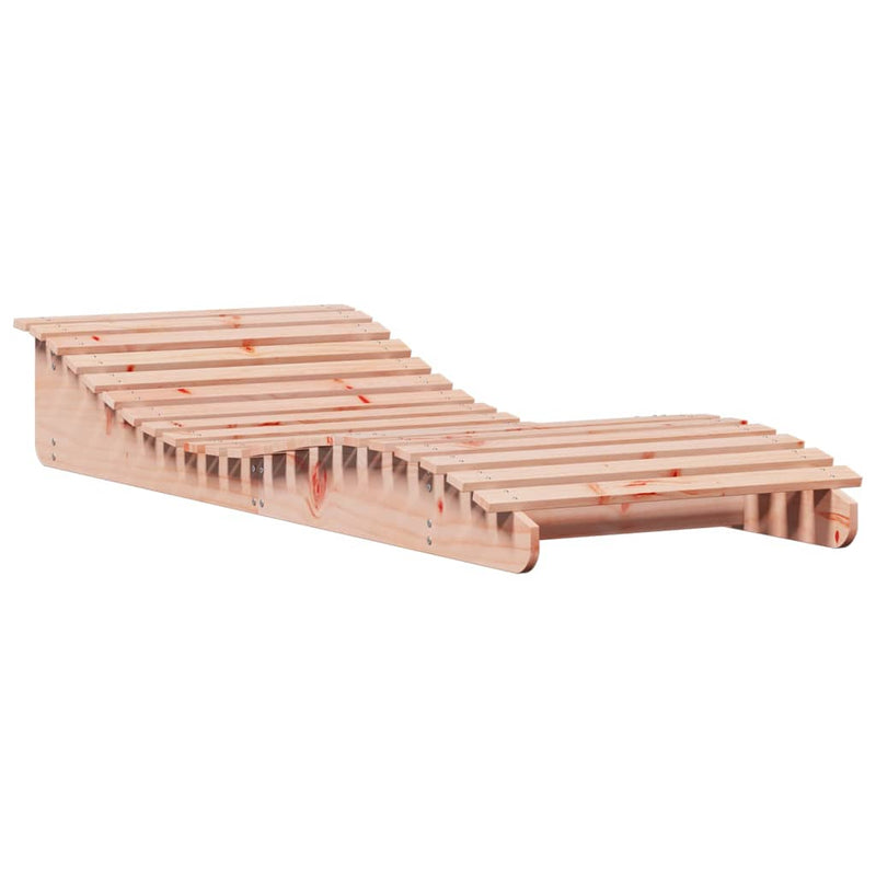 vidaXL tömör duglászfa napozóágy 205 x 80 x 31,5 cm