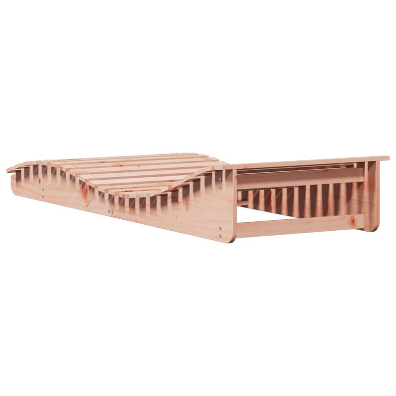 vidaXL tömör duglászfa napozóágy 205 x 80 x 31,5 cm
