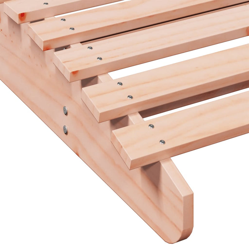 vidaXL tömör duglászfa napozóágy 205 x 80 x 31,5 cm