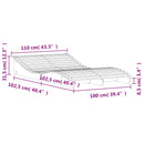 vidaXL fehér tömör fenyőfa napozóágy 205 x 110 x 31,5 cm