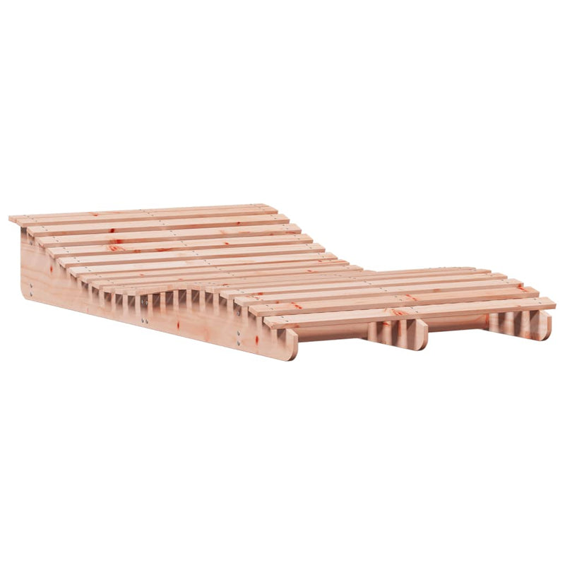 vidaXL tömör duglászfa napozóágy 205 x 110 x 31,5 cm