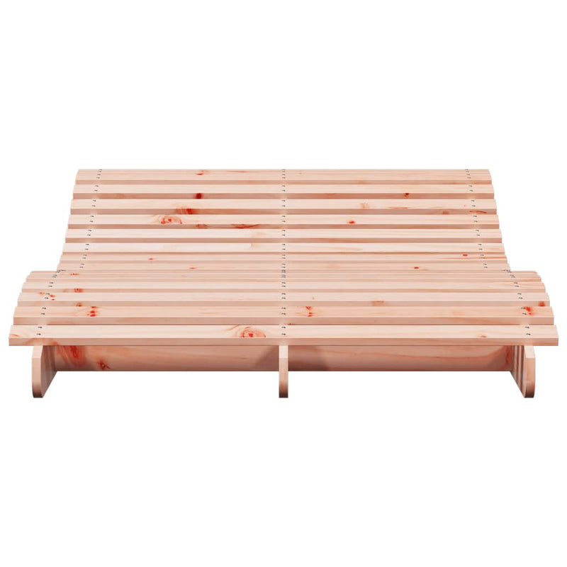 vidaXL tömör duglászfa napozóágy 205 x 110 x 31,5 cm
