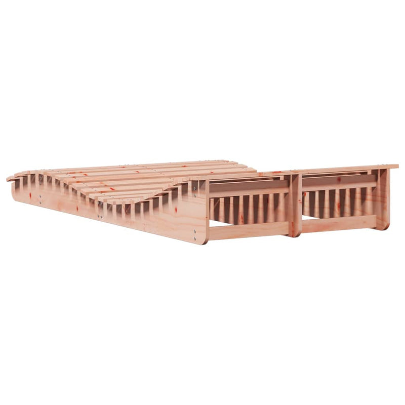 vidaXL tömör duglászfa napozóágy 205 x 110 x 31,5 cm