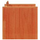 vidaXL viaszbarna tömör fenyőfa kerti kanapé 79 x 60 x 62 cm