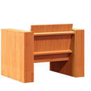 vidaXL viaszbarna tömör fenyőfa kerti kanapé 79 x 60 x 62 cm