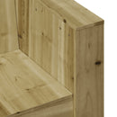 vidaXL impregnált fenyőfa kerti kanapé 79 x 60 x 62 cm