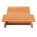 vidaXL 2 db viaszbarna tömör fenyőfa napozóágy 205 x 60 x 31,5 cm