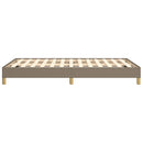 vidaXL ágykeret matrac nélkül tópszín 120x190 cm anyagból