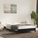 vidaXL ágykeret matrac nélkül fekete 120x190 cm Velvet
