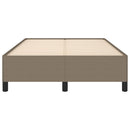 vidaXL ágykeret matrac nélkül tópszín 120x190 cm anyagból