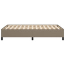 vidaXL ágykeret matrac nélkül tópszín 120x190 cm anyagból