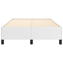 vidaXL ágykeret matrac nélkül fehér 120x190 cm műbőr
