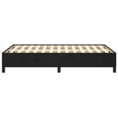vidaXL ágykeret matrac nélkül fekete 120x190 cm Velvet