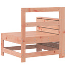 vidaXL tömör duglászfenyő kerti karfás kanapé kisasztallal