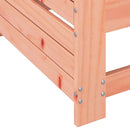 vidaXL tömör duglászfenyő kerti karfás kanapé kisasztallal