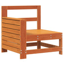 vidaXL viaszbarna tömör fenyőfa kerti karfás kanapé 69x62x70,5 cm