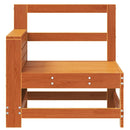 vidaXL viaszbarna tömör fenyőfa kerti karfás kanapé 69x62x70,5 cm