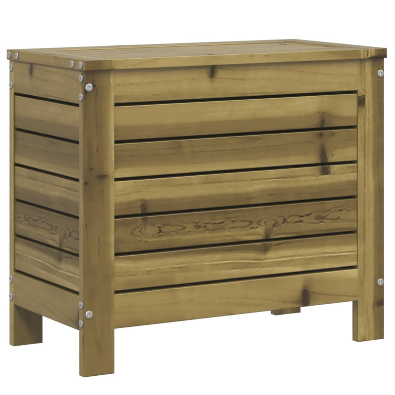vidaXL impregnált fenyőfa kerti lábtartó 62 x 31,5 x 52 cm