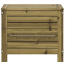 vidaXL impregnált fenyőfa kerti lábtartó 62 x 31,5 x 52 cm