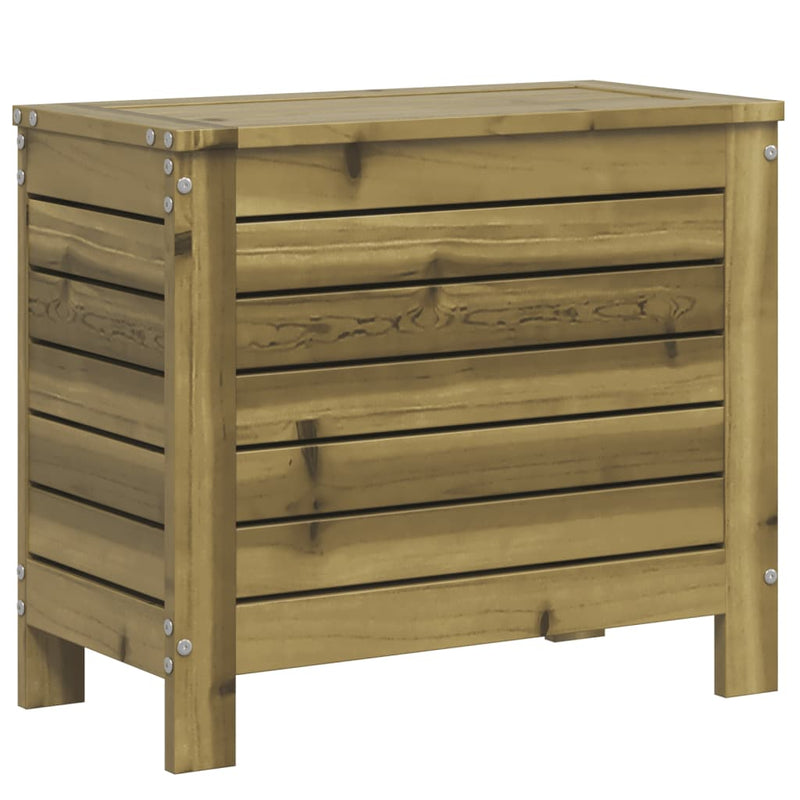 vidaXL impregnált fenyőfa kerti lábtartó 62 x 31,5 x 52 cm