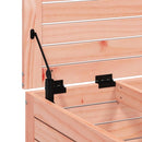 vidaXL tömör duglászfenyő kerti lábzsámoly 62 x 63,5 x 32 cm