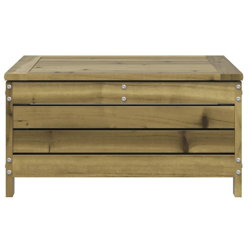 vidaXL impregnált fenyőfa kerti lábtartó 62 x 63,5 x 32 cm