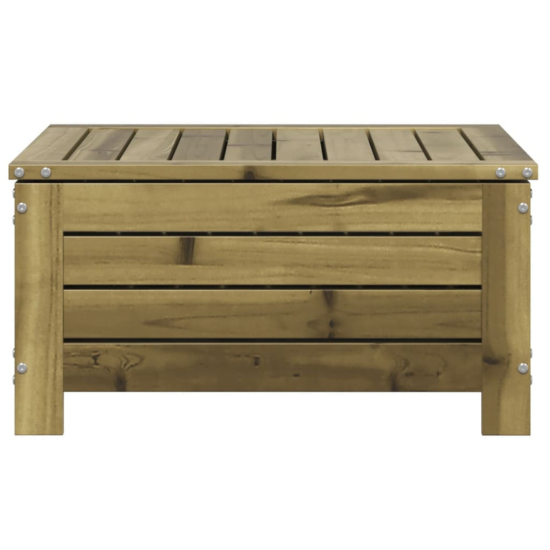 vidaXL impregnált fenyőfa kerti lábtartó 62 x 63,5 x 32 cm