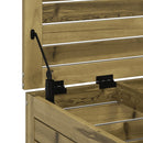 vidaXL impregnált fenyőfa kerti lábtartó 62 x 63,5 x 32 cm