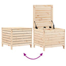 vidaXL tömör fenyőfa kerti lábzsámoly 62 x 63,5 x 53,5 cm