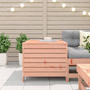 vidaXL tömör duglászfenyő kerti lábzsámoly 62 x 63,5 x 53,5 cm